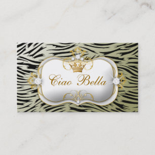 Ciao Bella Hip Zebra Moss Visitekaartje