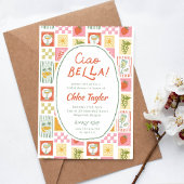 Ciao Bella Italiaans Bruidsfeest Kaart