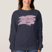 Ciao Bella Italiaans Brush Stroke Sweatshirt (Voorkant)