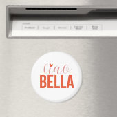 Ciao Bella Italiaanse stijl romantisch cadeau Magneet (Insitu (Vaatwasser))
