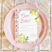 Ciao Bella Italian Lemon Vrijgezellenfeest Kaart