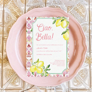 Ciao Bella Italian Lemon Vrijgezellenfeest Kaart