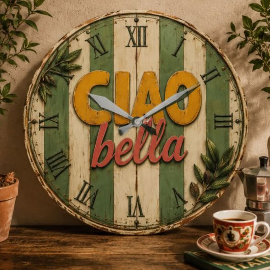 Ciao Bella Italian Rustic Kitchen Grote Klok