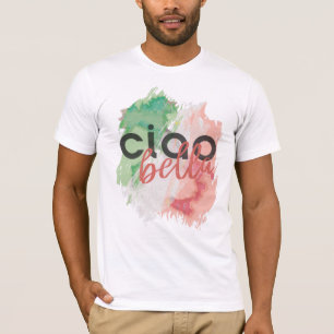 ciao bella italië t-shirt van mannen