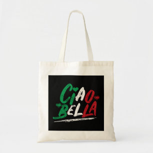 Ciao Bella Italy Flag Hoodie, Italy Hoodie Pullo Tote Bag