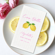 Ciao Bella Lemon Girl Baby Shower