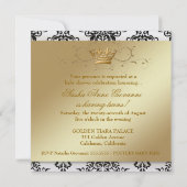 Ciao Bella & Lovey Dovey Damask Ice Kaart (Achterkant)