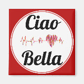 Ciao Bella Magnet (Voorkant)