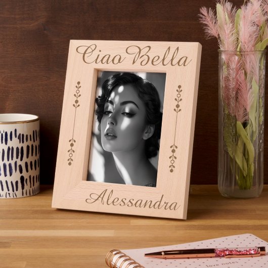 Ciao Bella Persoonlijk Gegraveerde Lijstjes