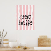 Ciao bella poster (Keuken)