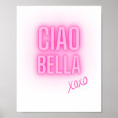 Ciao Bella Poster Print (Voorkant)