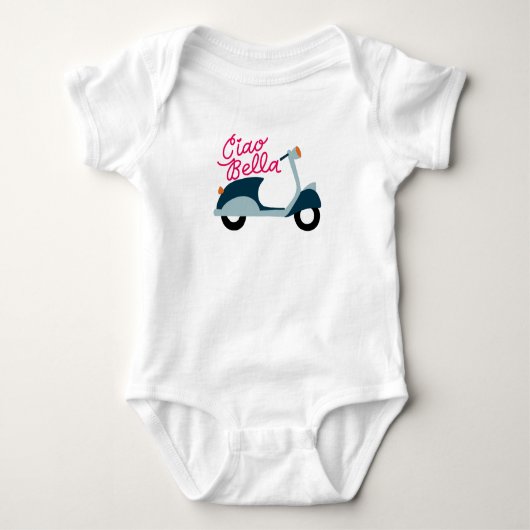 Ciao Bella Scooter Baby Bodysuit One Piece (Voorkant)