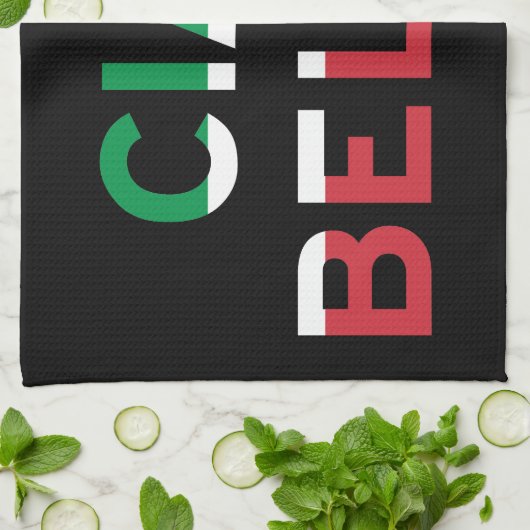 Ciao Bella Theedoek (Gevouwen)