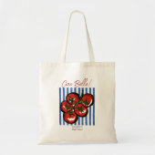 Ciao bella tomato Italian bridal shower favor gift Tote Bag (Voorkant)