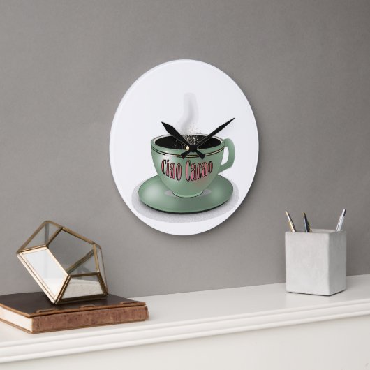 Ciao Cacao Green Coffee Cup Grote Klok (Kantoor)