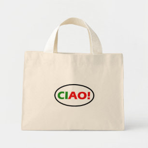 Ciao! canvas tas