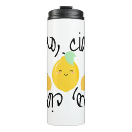 Ciao, Ciao! (met citroenen (limoni)) Thermosbeker