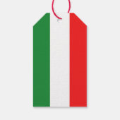 Ciao! Feestelijke Italiaanse vlag cadeau Label Cadeaulabel (Achterkant)