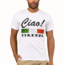 Ciao Firenze Tricolore Italiaanse vlag Florence It