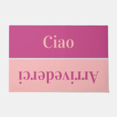 Ciao - groeten in Italiaans no3 Deurmat (Voorkant)