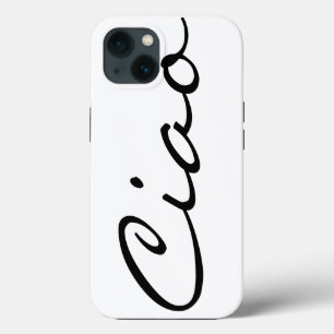 Ciao hallo Italiaans grappige hipster trendy moder Case-Mate iPhone Case
