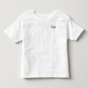 Ciao - handgeschreven groet in het Italiaans Kinder Shirts
