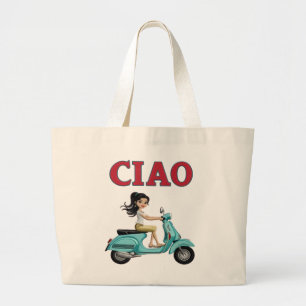 CIAO is an Italian word, but assuming it's being u Grote Tote Bag