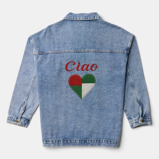Ciao Italia Denim Jacket (Achterkant)