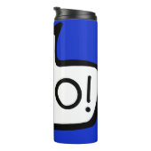 CIAO! Italiaanse begroeting, Hallo, spraakballetje Thermosbeker (Geroteerd rechts)