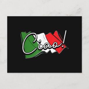 Ciao. - Italiaanse en Europese Venetië Scooter en  Feestdagenkaart