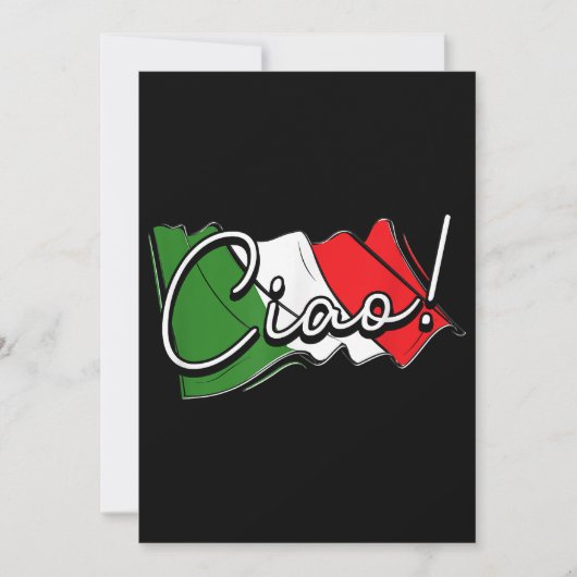 Ciao. - Italiaanse en Europese Venetië Scooter en Kaart (Voorkant)