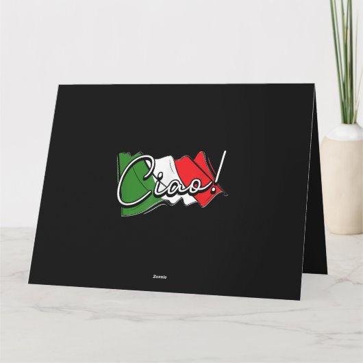 Ciao. - Italiaanse en Europese Venetië Scooter en  Kaart (Achterkant)