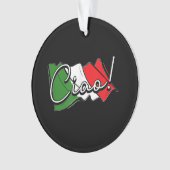 Ciao. - Italiaanse en Europese Venetië Scooter en  Ornament (voorkant)