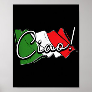 Ciao. - Italiaanse en Europese Venetië Scooter en Poster
