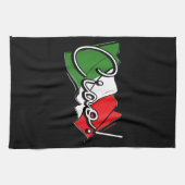 Ciao. - Italiaanse en Europese Venetië Scooter en  Theedoek (Horizontaal)