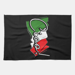 Ciao! - Italiaanse en Europese Venetië-scooter en  Theedoek