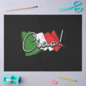 Ciao. - Italiaanse en Europese Venetië Scooter en  Tissuepapier (Craft)