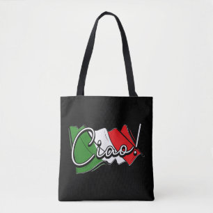 Ciao! - Italiaanse en Europese Venetië-scooter en  Tote Bag