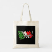 Ciao. - Italiaanse en Europese Venetië Scooter en  Tote Bag (Achterkant)