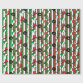 Ciao Italiaanse vlag en vormen Cadeaupapier (Vlak)