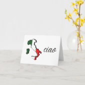 Ciao, Italiaanstalige groet Kaart (Gele Bloem)