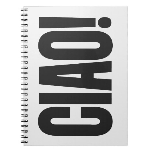 Ciao Notitieboek (Voorkant)