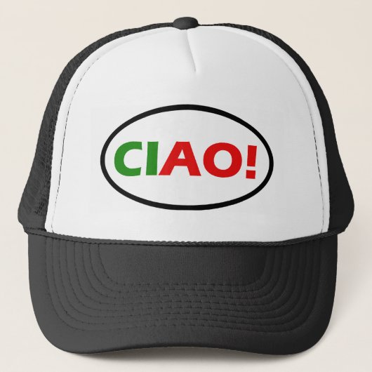 Ciao! Ovaal Pet (Voorkant)