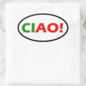 CIAO! OVALE STICKER (Tas)