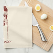 Ciao Pasta Keukenhanddoeken (Quarter Fold)