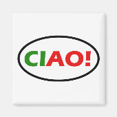 Ciao! Square Magnet (Voorkant)