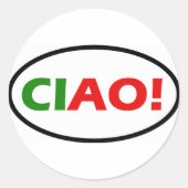 Ciao. Sticker (Voorkant)