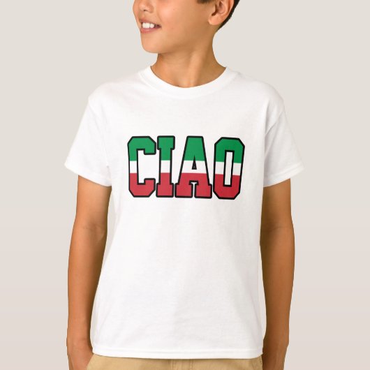 Ciao T-shirt (Voorkant)