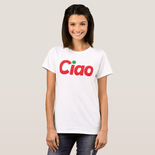 Ciao. T-Shirt (Voorkant volledig)