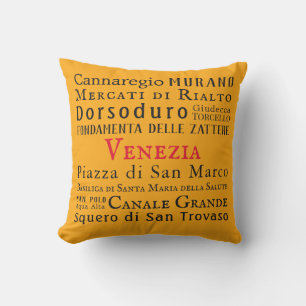 Ciao Venezia! Buitenkussen